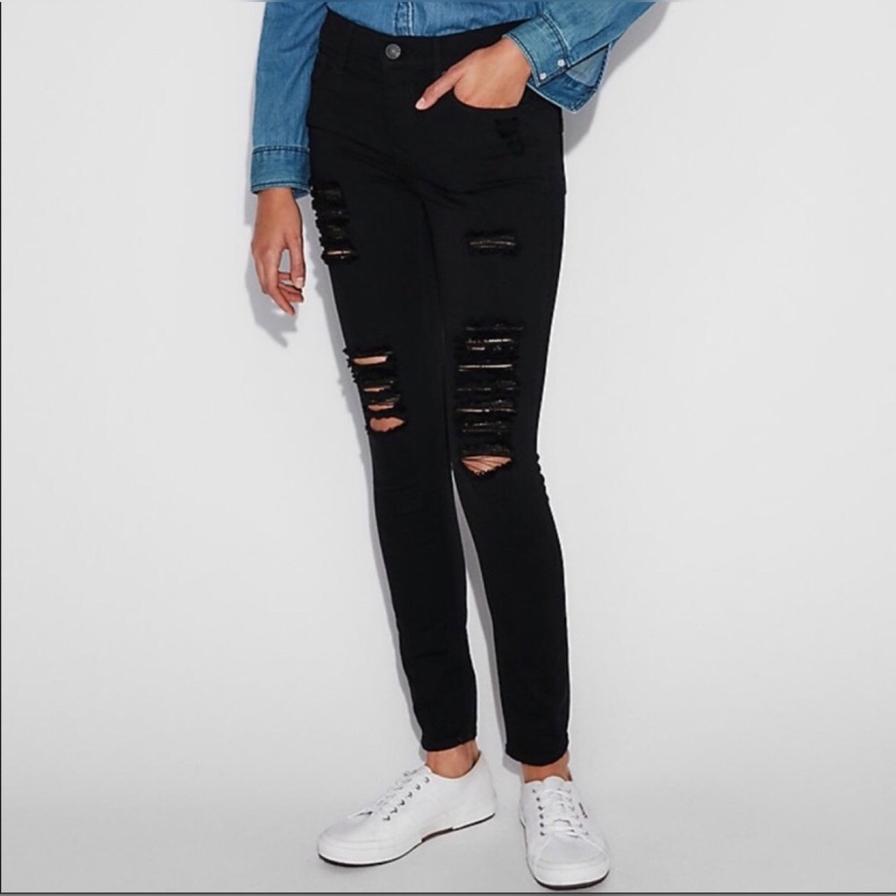 ✨Express Mid Rise Leggings✨ - Picture 3 of 8